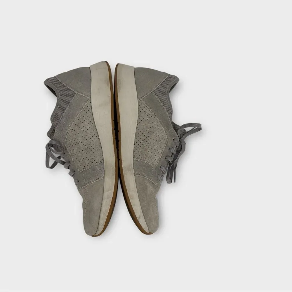 Dansko Cozette‎ Sneakers Light Gray Suede Lace Up Shoes Women’s Size 37 US 6.5-7